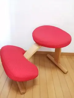 【美品・カバー付き】サカモトハウス　バランスイージー姿勢矯正チェアー