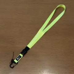 【 24時間以内発送 】ノースフェイス ネックストラップ イエロー