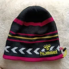 hummel ストライプ帽子 調整可能