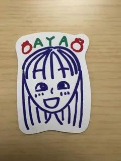 NOGI CAFE 2025 似顔絵シール　小川彩