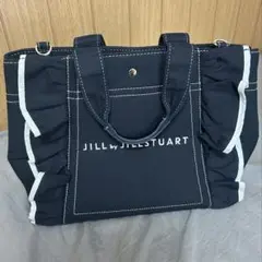 JILL by JILLSTUART フリルトートバッグ 大きい