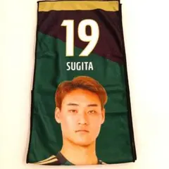 松本山雅 山ガチャ 2025プレーヤーズ 冷感タオル 19番 杉田隼選手