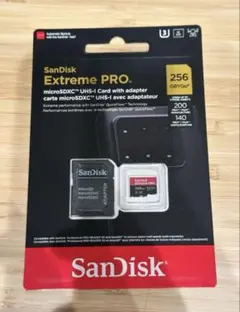 SanDisk Extreme PRO 256GB microSDカード