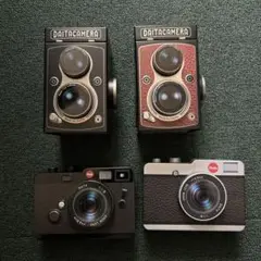空き缶　Daittacamera コレクション 4台セット