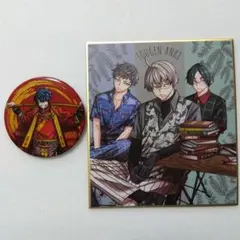 【 桃源暗鬼 】缶バッジ ＆ 色紙