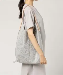 ナチュラン ikot イコット ショルダーバッグ シルバー