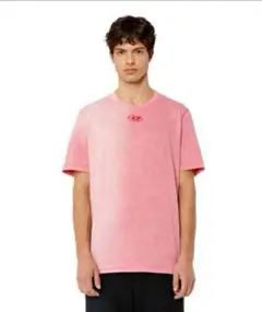 diesel ピンク　Tシャツ