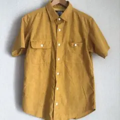 ノースフェイス Purple Label 半袖シャツ 麻・ポリエステル 混紡