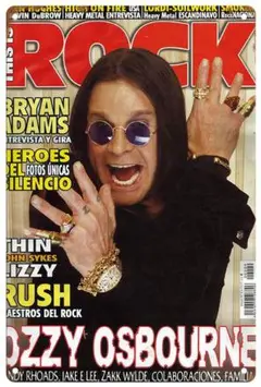 オジー・オズボーン Ozzy Osbourne メタルポスター ブリキ看板 3