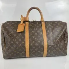 LOUIS VUITTON ヴィトン キーポル50 ボストンバッグ モノグラム