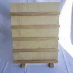 木製ディスプレイスタンド　ハンドメイド