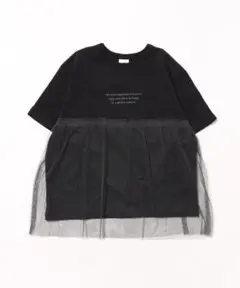 ꕤキッコリー/チュールドッキングTシャツ