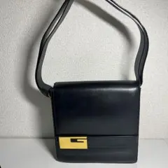 ◆GUCCI グッチ レザー ショルダーバッグ シンプル