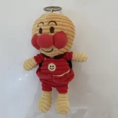 アンパンマン　コーデュロイ　キーホルダー　アンパンマンミュージアム　マスコット