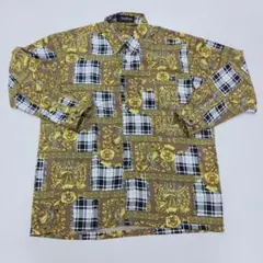 Sun Denisu 90's 総柄 柄シャツ 長袖シャツ 日本製