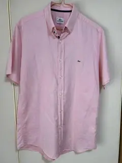 LACOSTE 半袖シャツ ピンク 39