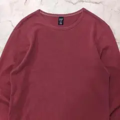 00s OLD GAP ロンT　シンプル　汎用性抜群
