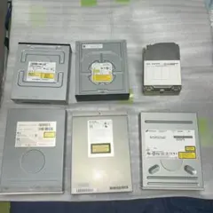 ジャンク品　DVD CD ドライブ　６個