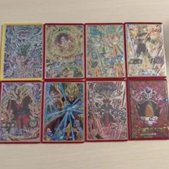 スーパードラゴンボールヒーローズカード8枚セット