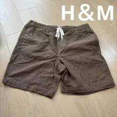 H＆M エイチアンドエム 短パン コットン Lサイズ ブラウン