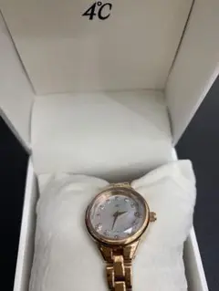 4C 自動巻き時計 ピンクゴールド