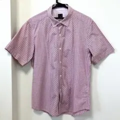 DKNY チェック柄 半袖シャツ XL