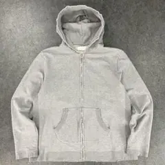 日本製 WONDER&DISCOVER スウェット パーカー ジャケット グレー