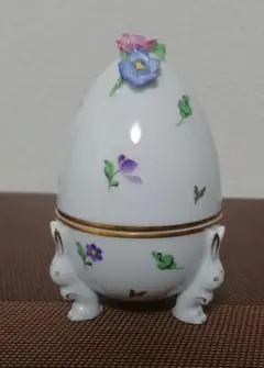 【希少】ヘレンド・ボンボン ボウルカップ 花飾りu0026ウサギ足