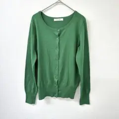 Doux archives グリーンカーディガン