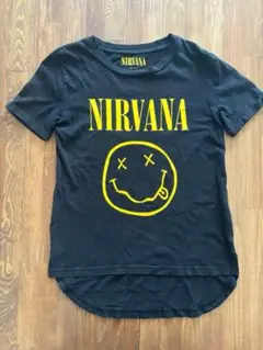 NIRVANA スマイリーフェイス　2016 GU レディース　Tシャツ　S