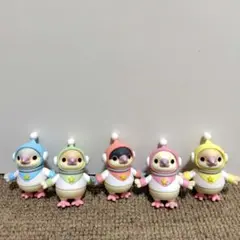 秘密結社 おとりさんズ プチ コンプリート 5個セット 文鳥 ガチャ