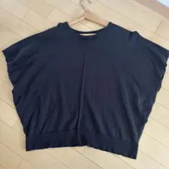 無印良品　半袖ニット