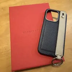 BONAVENTURA iPhone15pro Navy×Greige