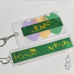 米津玄師　JUNK 銀テープホルダー・JUNK花びら3色キーホルダー　2点セット