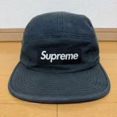 Supreme Napped Canvas Camp Cap ブラック 18aw