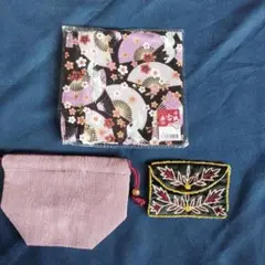 未使用巾着のみとおまけ