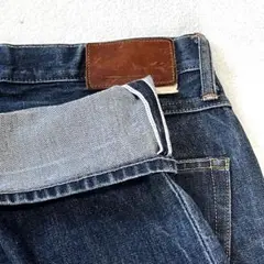 テラソン 12.5ozデニム 32 スリムテーパード ボタンフライ USA製