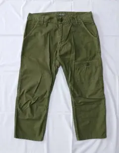 FOB FACTORY　綿麻クロップドパンツ　サイズL