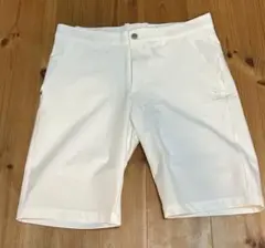 2025春夏　アドミラルゴルフ　ショートパンツ　ホワイト　L 86