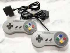 任天堂スーパーファミコンコントローラー2個セット