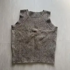 ホームスパン　ニットベスト homspun 梳毛ベスト | itonowa Life ONLINE STORE
