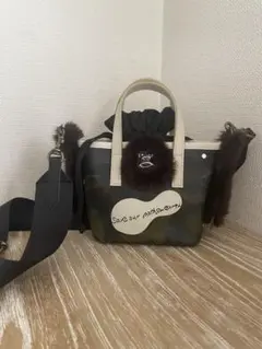 ジャンティバンティ✕デモデ コラボ 迷彩柄ショルダーバッグ 美品 正規通販】 ジャンティバンティ✕デモデ コラボ 迷彩柄