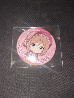 学園アイドルマスター　姫崎莉波　マリオンクレープコラボ　缶バッジ