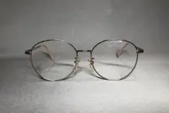 VINTAGE【Courreges】ラウンド型 ボストン ピンク系 眼鏡フレーム