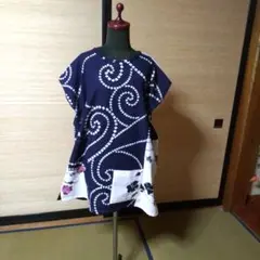 浴衣リメイクチュニック