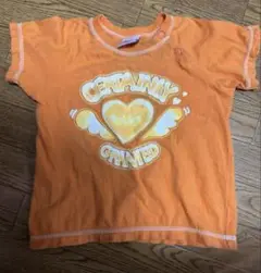 子供服 オレンジ Tシャツ 90サイズ キッズ