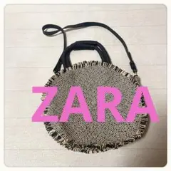☘K2☘ZARA サークルかごバッグ