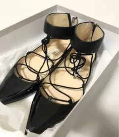 Jimmy Choo Glisten flat ジミーチュウ 箱付き