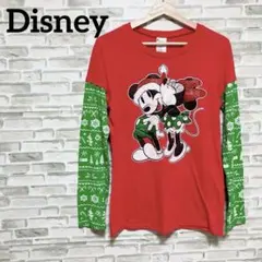 ダメージあり✨️Disney ミニーとミッキー 長袖Tシャツ XS（15/17）