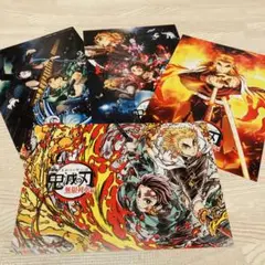 鬼滅の刃　無限列車編　ミニポスター4枚セット
